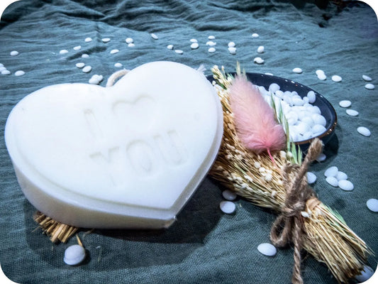 Bougie Cœur "I Love You" – Une Déclaration en Douceur